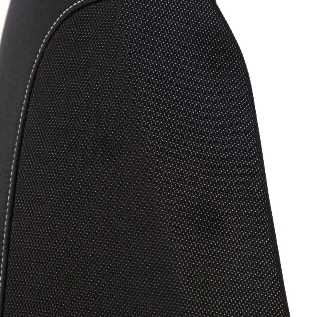 Side Finisher Corner Right O/S Cloth Anthracite Network BMW 1 E81 E82 Rear Seat - SKU 9158960 - Part number 9158960