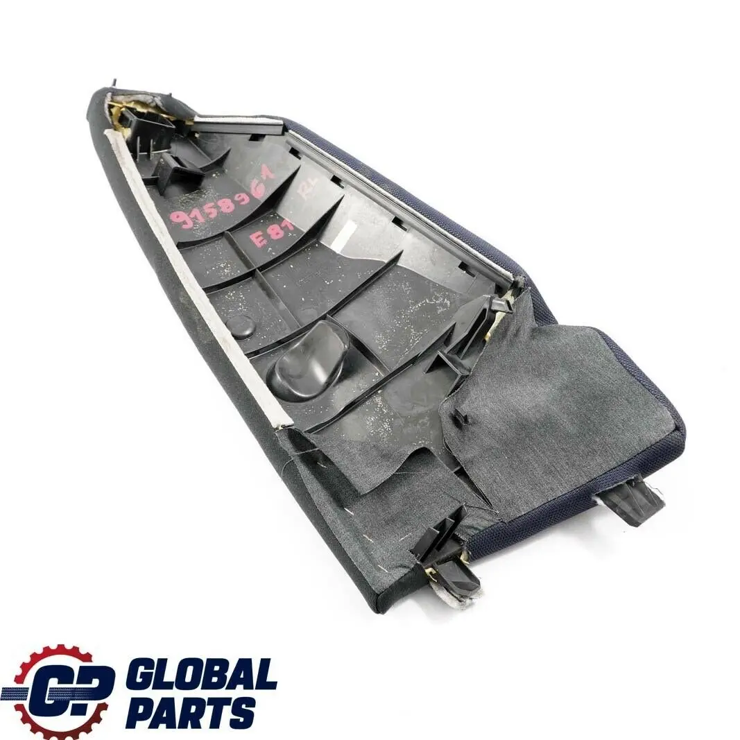 BMW 1 E81 E82 Panneau Lateral Tissu a Gauche Network Bleu Monaco Bleu - SKU 9158961 - Numéro de pièce 9158961