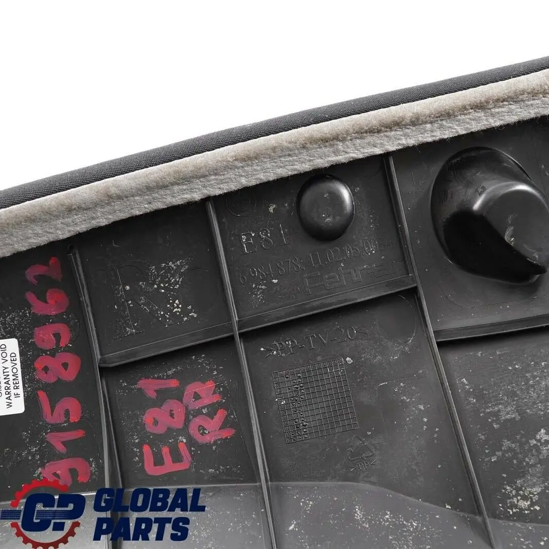 BMW E81 E82 Pezzo Laterale Tessuto Destra Network Monaco Blu Monaco - SKU 9158962 - Numero di parte 9158962