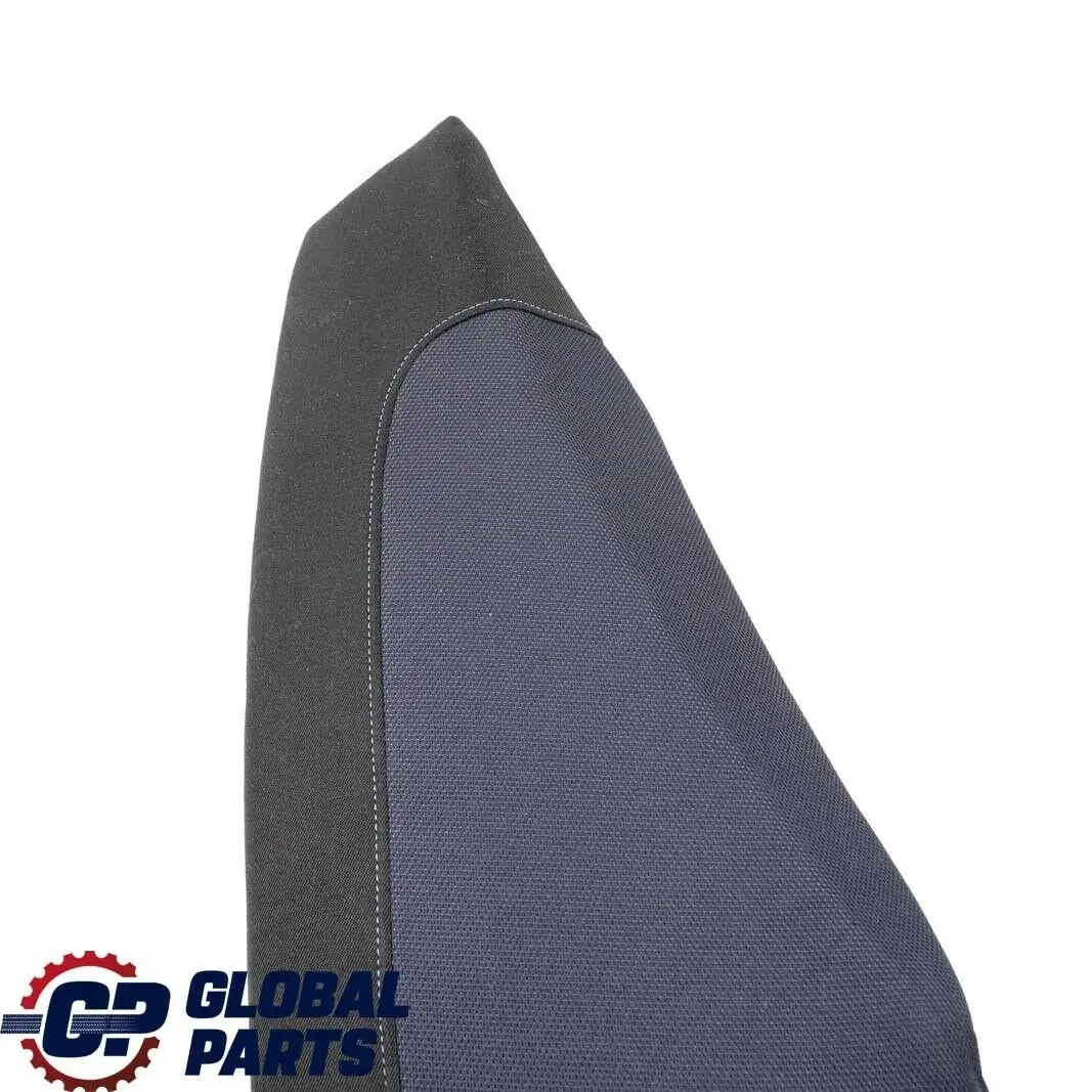 Acabado lateral tela asiento trasero derecho Red Azul Monaco para BMW E81 con número de pieza 9158962 BMW E81 Acabado lateral tela asiento trasero derecho Red Azul Monaco - SKU 9158962 - Número de pieza 9158962