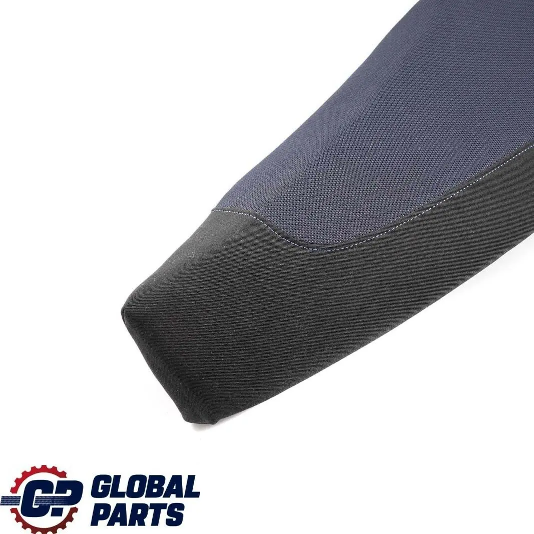 Side Finisher Cloth Rear Seat Right O/S Network Monaco Blue to BMW 1 Series E81 with Part number 9158962 BMW 1 Series E81 Side Finisher Cloth Rear Seat Right O/S Network Monaco Blue - SKU 9158962 - Part number 9158962