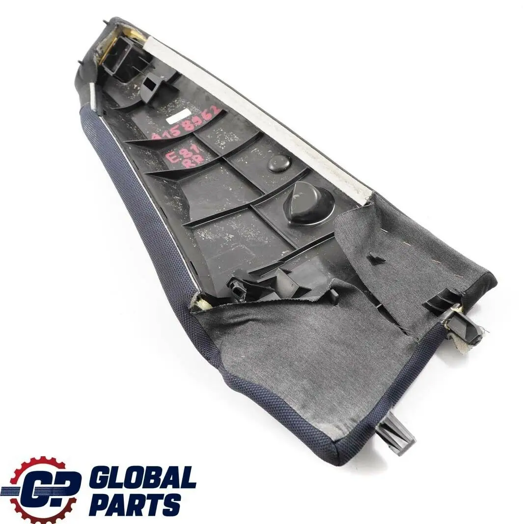 Pezzo Laterale Tessuto Destra Network Monaco Blu Monaco per BMW E81 E82 con numero di parte 9158962 BMW E81 E82 Pezzo Laterale Tessuto Destra Network Monaco Blu Monaco - SKU 9158962 - Numero di parte 9158962