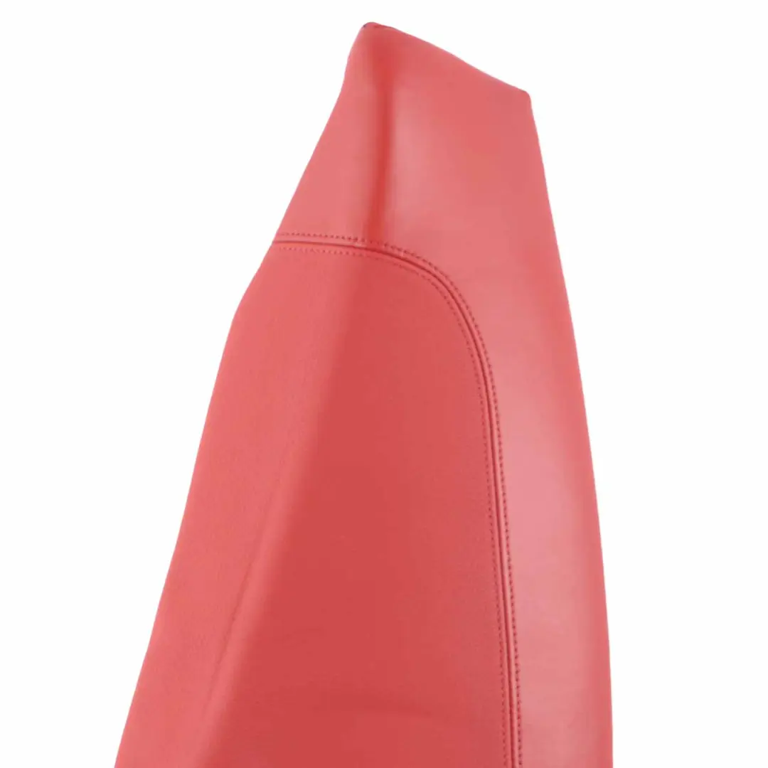 BMW E81 E82 Side Finisher Rear Seat Corner Left N/S Leather Boston Red - SKU 9158979-1 - Part number 9158979