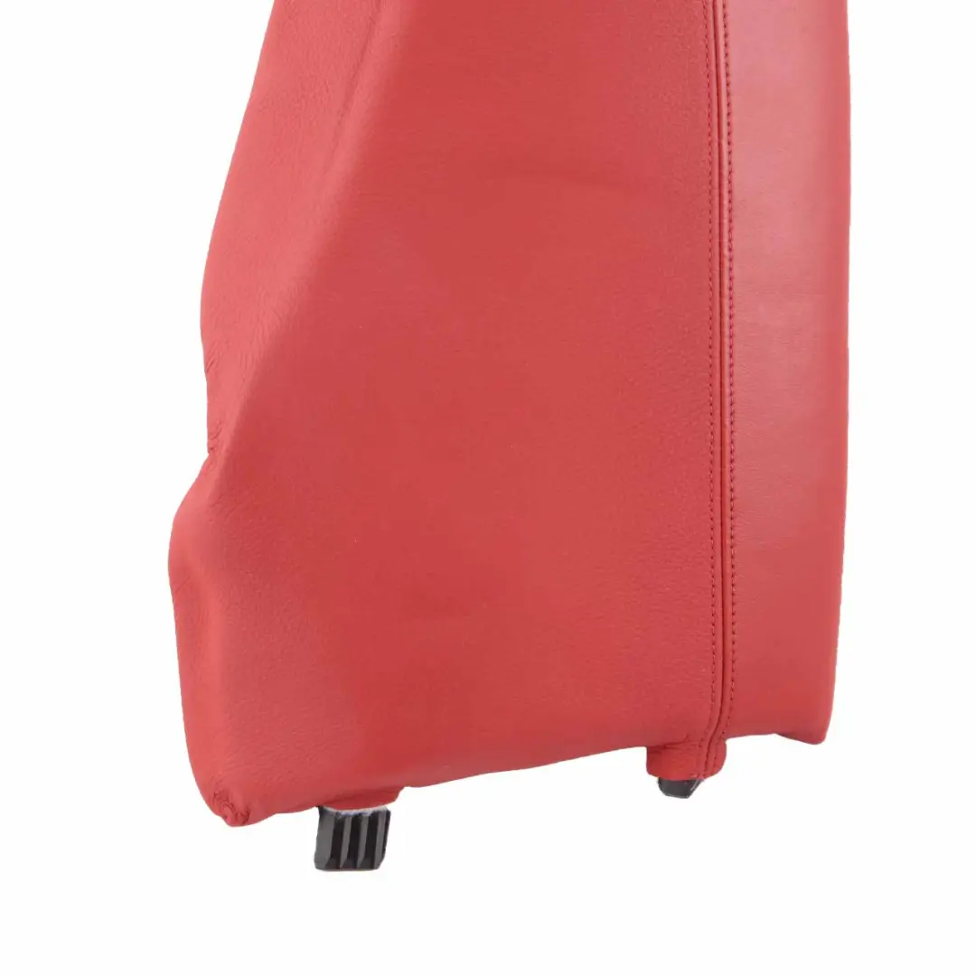 Finitura laterale sedile posteriore angolo sinistro pelle rosso per BMW E81 E82 con numero di parte 9158979 BMW E81 E82 Finitura laterale sedile posteriore angolo sinistro pelle rosso - SKU 9158979 - Numero di parte 9158979