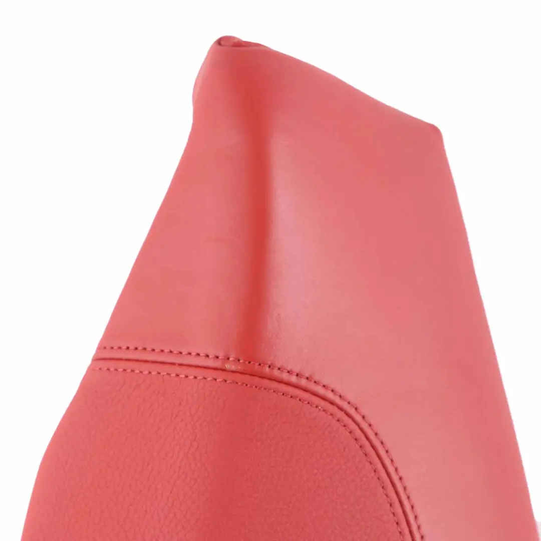 Finitura laterale sedile posteriore angolo sinistro pelle rosso per BMW E81 E82 con numero di parte 9158979 BMW E81 E82 Finitura laterale sedile posteriore angolo sinistro pelle rosso - SKU 9158979 - Numero di parte 9158979