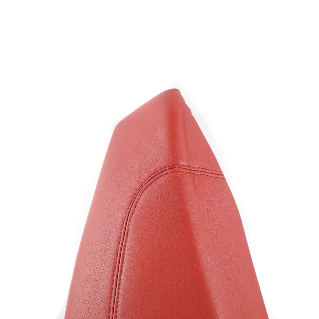 BMW E81 E82 Side Finisher Rear Seat Corner Right O/S Leather Boston Red - SKU 9158980-1 - Part number 9158980