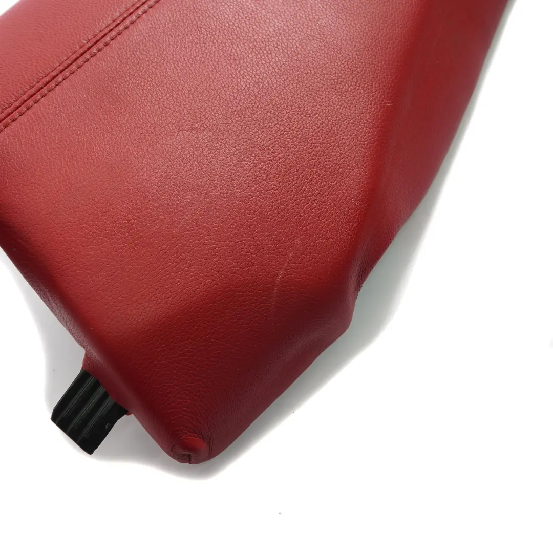 BMW E81 E82 Side Finisher Rear Seat Corner Right O/S Leather Boston Red - SKU 9158980-1 - Part number 9158980
