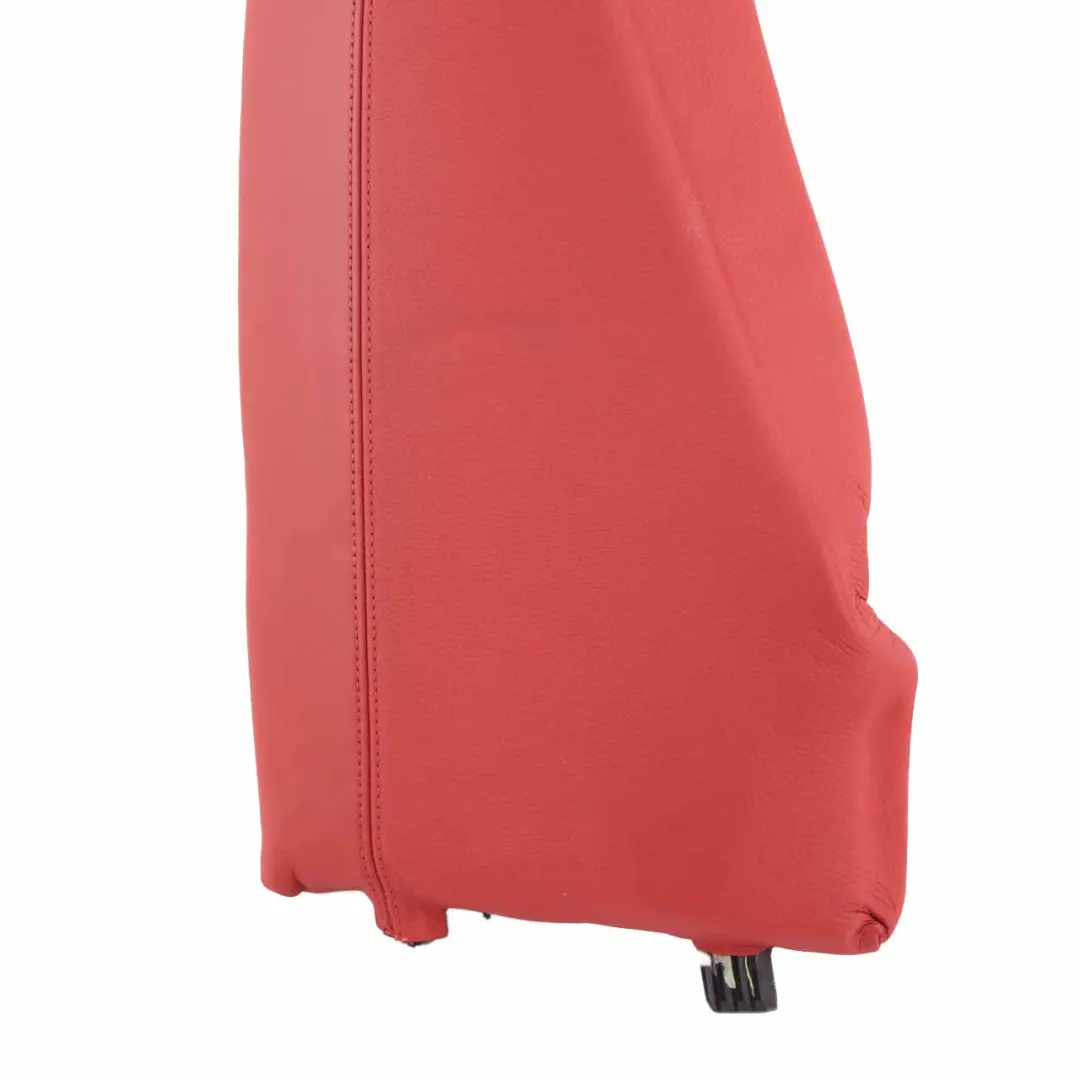 Asiento Trasero Lateral Acabado Esquina Derecha Cuero Boston Rojo para BMW E81 E82 con número de pieza 9158980 BMW E81 E82 Asiento Trasero Lateral Acabado Esquina Derecha Cuero Boston Rojo - SKU 9158980 - Número de pieza 9158980