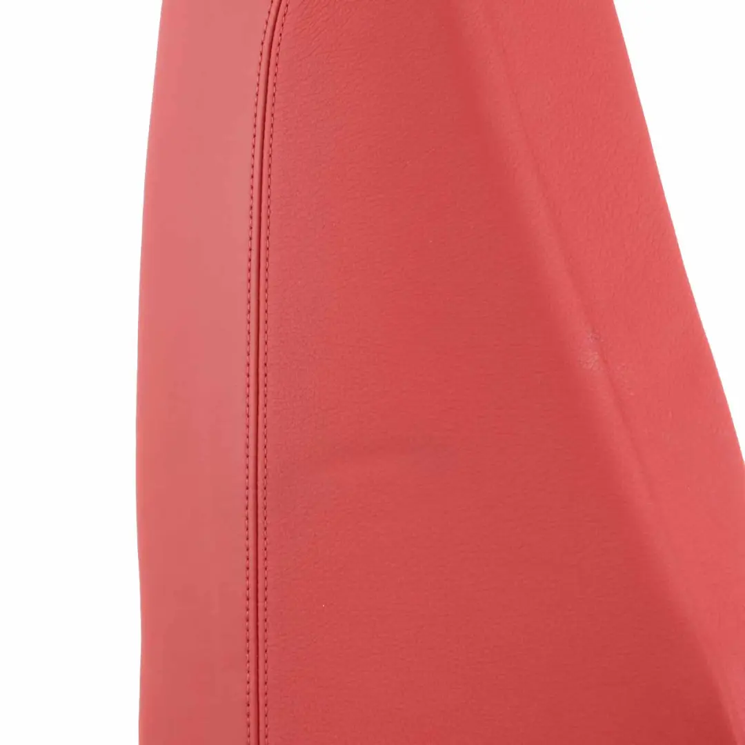 Side Finisher Corner Right O/S Leather Boston Coral Red to BMW E81 E82 Rear Seat with Part number 9158980 BMW E81 E82 Rear Seat Side Finisher Corner Right O/S Leather Boston Coral Red - SKU 9158980 - Part number 9158980