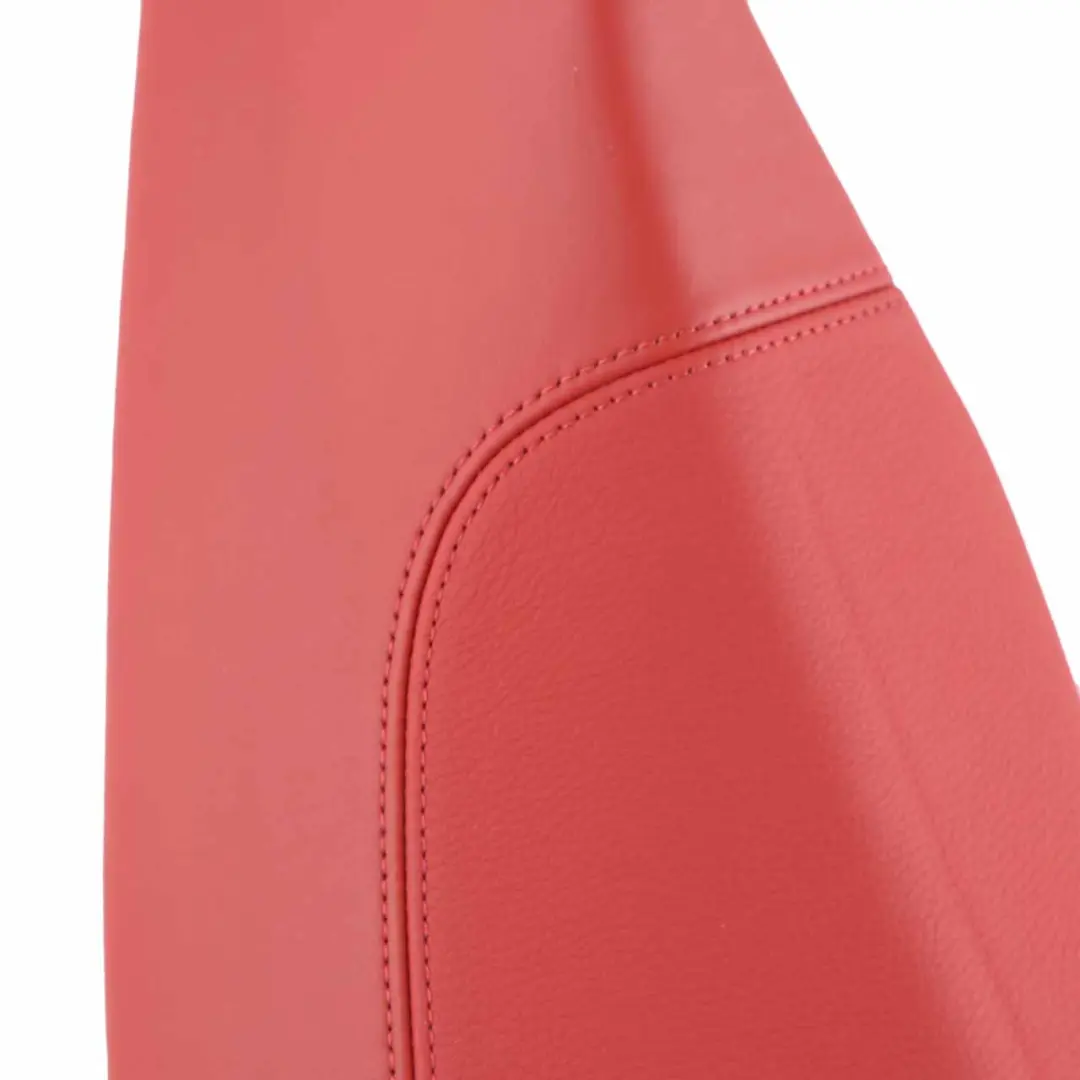 Asiento Trasero Lateral Acabado Esquina Derecha Cuero Boston Rojo para BMW E81 E82 con número de pieza 9158980 BMW E81 E82 Asiento Trasero Lateral Acabado Esquina Derecha Cuero Boston Rojo - SKU 9158980 - Número de pieza 9158980