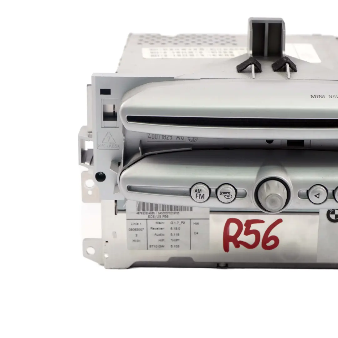 Radio Czytnik CD Nawigacja do Mini R56 R55 R57 o numerze 9138452 Mini R56 R55 R57 Radio Czytnik CD Nawigacja - SKU 9159045 - Numer Części 9138452