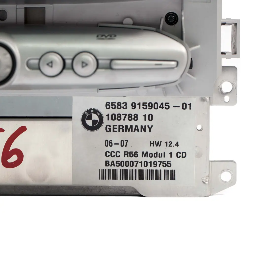 Mini R56 Head Unit CCC Navigation Navi Sat Nav Contrôleur R55 R57 - SKU 9159045 - Numéro de pièce 9138452