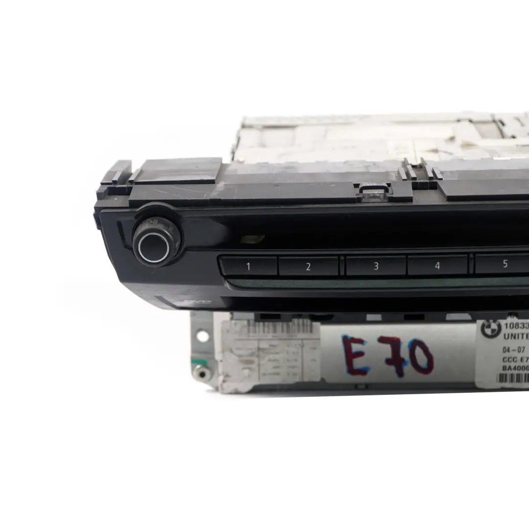 CCC CD Professional Navigation System Kontroller für BMW X5 er E70 E71 mit Teilenummer 9159047 BMW X5 er E70 E71 CCC CD Professional Navigation System Kontroller - SKU 9159047-1 - Teilenummer 9159047