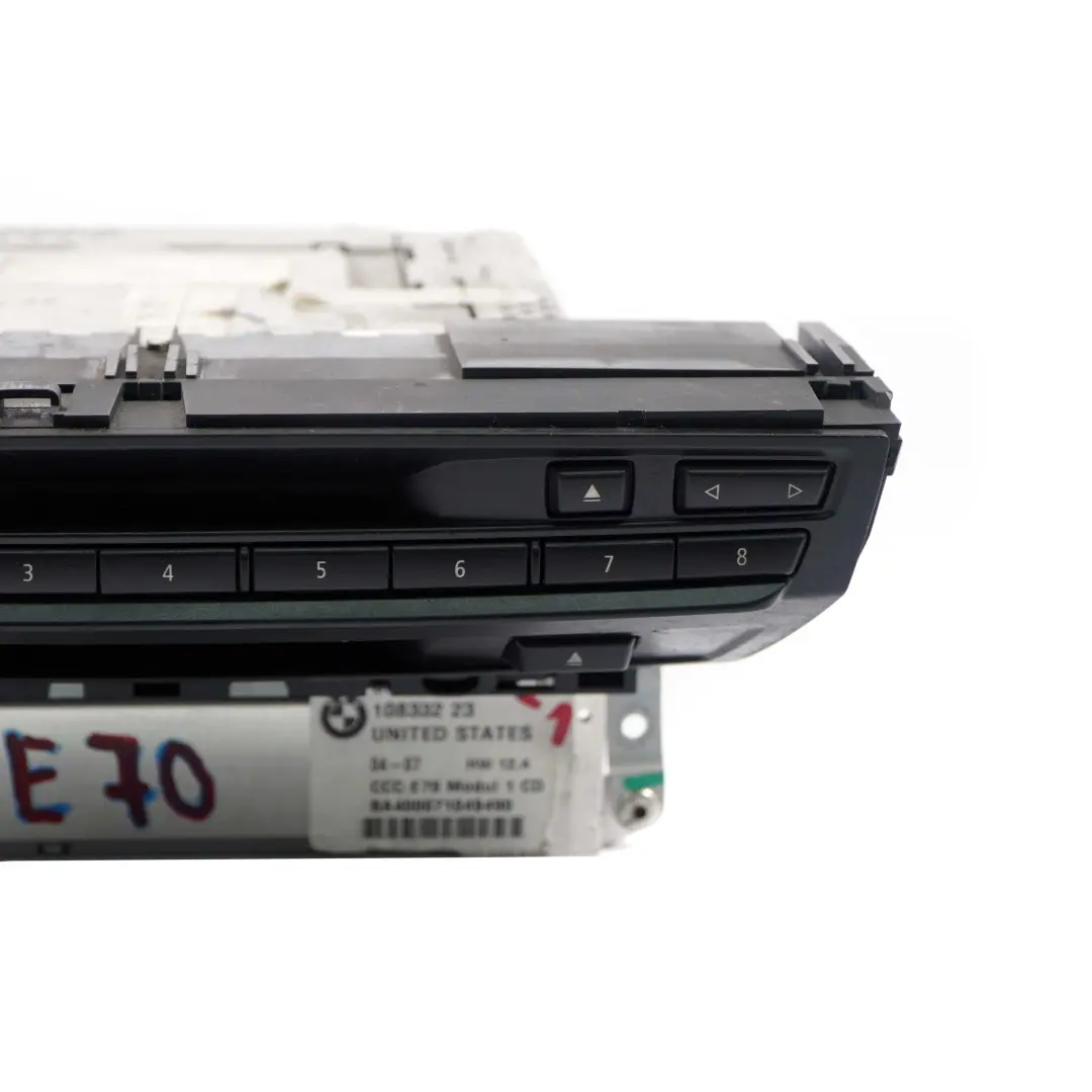 CCC CD Professional Navigation System Kontroller für BMW X5 er E70 E71 mit Teilenummer 9159047 BMW X5 er E70 E71 CCC CD Professional Navigation System Kontroller - SKU 9159047-1 - Teilenummer 9159047