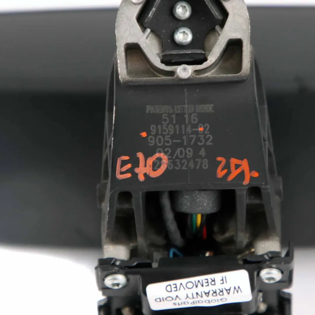 Rétroviseur intérieur EC/LED/FLA pour BMW E70 E84 E90 E91 E92 LCI à propos du numéro de pièce 9159114 BMW E70 E84 E90 E91 E92 LCI Rétroviseur intérieur EC/LED/FLA - SKU 9159114 - Numéro de pièce 9159114