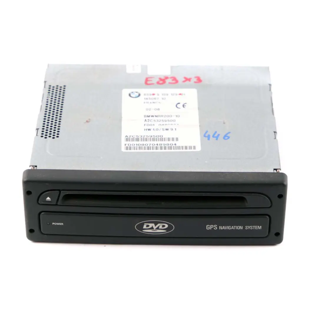Head Unit BMW X3 E83 Z4 E85 Mini R50 DVD GPS Navigation System Computer to with Part number 9159129 Head Unit BMW X3 E83 Z4 E85 Mini R50 DVD GPS Navigation System Computer - SKU 9159129 - Part number 9159129
