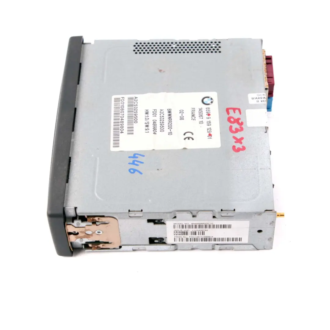 Autoradio BMW X3 E83 Z4 E85 Mini R50 DVD GPS Navigation pour à propos du numéro de pièce 9159129 Autoradio BMW X3 E83 Z4 E85 Mini R50 DVD GPS Navigation - SKU 9159129 - Numéro de pièce 9159129