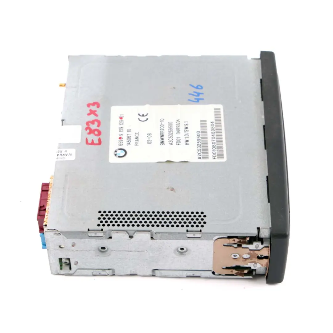 Hauptgerät BMW X3 E83 Z4 E85 Mini R50 DVD GPS Navigationssystem Computer für mit Teilenummer 9159129 Hauptgerät BMW X3 E83 Z4 E85 Mini R50 DVD GPS Navigationssystem Computer - SKU 9159129 - Teilenummer 9159129