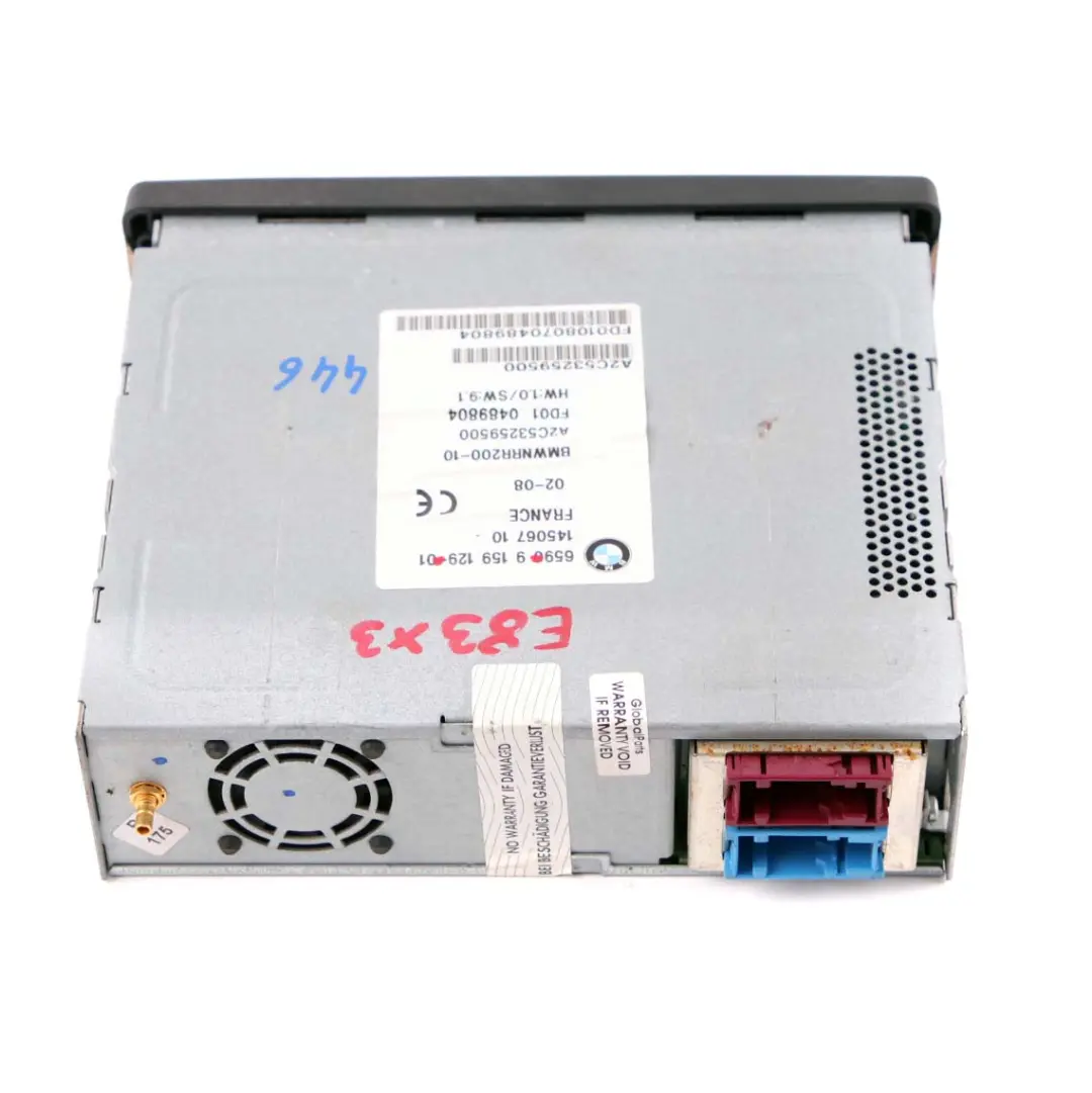  Unità Principale BMW X3 E83 Z4 E85 Mini R50 DVD GPS Navigation System - SKU 9159129 - Numero di parte 9159129