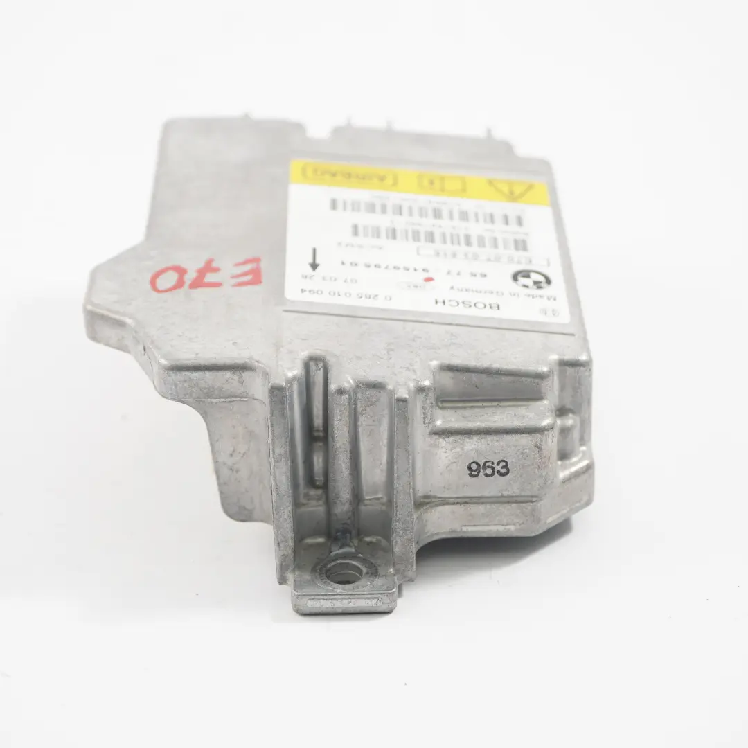  Control Unit BMW X5 X6 E70 E71 Air Module Bag ECU Unit Bosch - SKU 9159795 - Part number 9204849