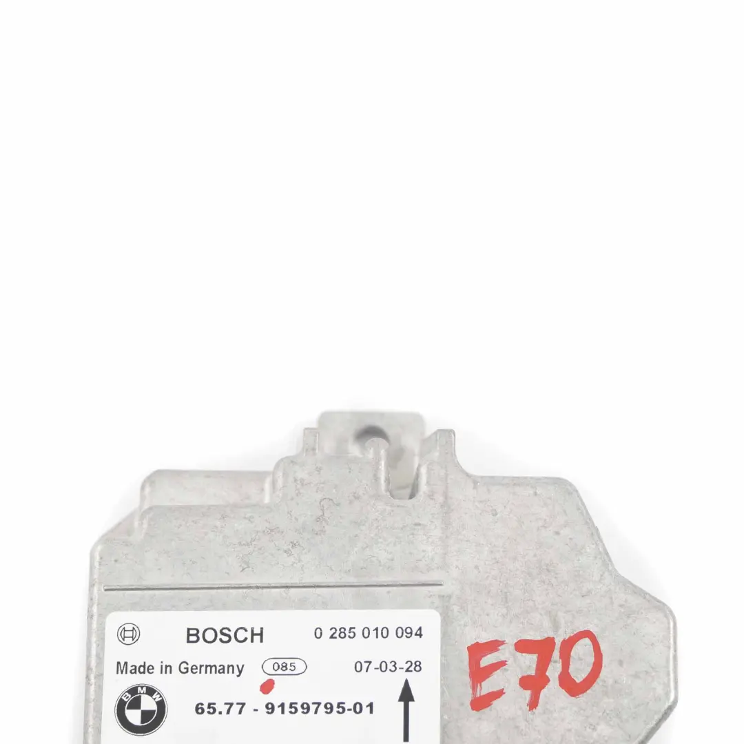 Control Unit Air Module Bag ECU Unit Bosch to BMW X5 X6 E70 E71 with Part number 9204849 BMW X5 X6 E70 E71 Control Unit Air Module Bag ECU Unit Bosch - SKU 9159795 - Part number 9204849