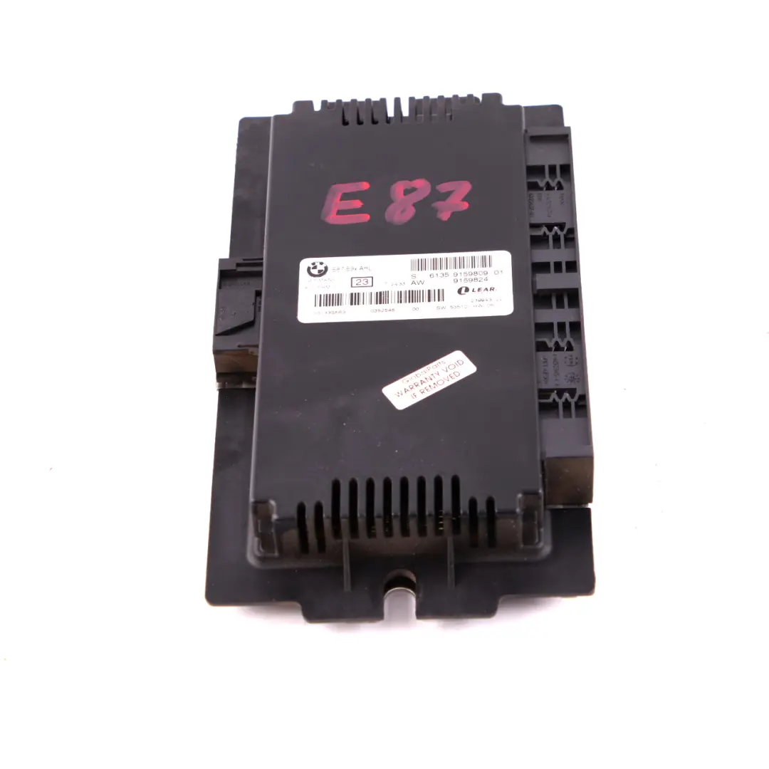 Light Control Footwell Module ECU Unit AHL FRM II PL2 Lear to BMW 1 E87 with Part number 9159809 BMW 1 E87 Light Control Footwell Module ECU Unit AHL FRM II PL2 Lear - SKU 9159809 - Part number 9159809