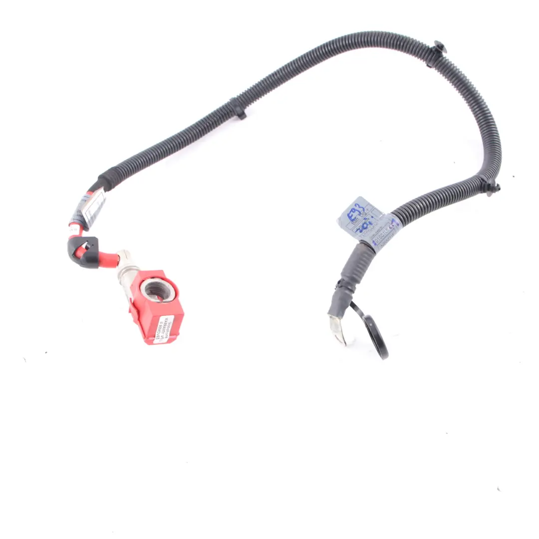Cable Plus Positive Pole Wiring to BMW E93 Convertible Cabrio Battery with Part number 9160101 BMW E93 Convertible Cabrio Battery Cable Plus Positive Pole Wiring - SKU 9160101-1 - Part number 9160101