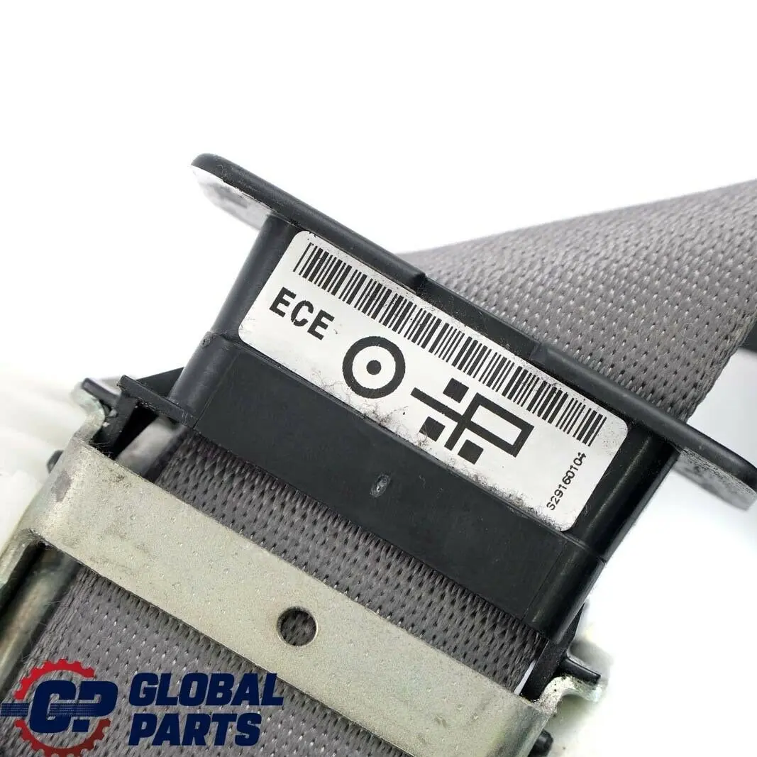 Front Right Upper Safety Seat Belt Grey O/S to BMW 3 Series E90 E91 LCI with Part number 9160104 BMW 3 Series E90 E91 LCI Front Right Upper Safety Seat Belt Grey O/S - SKU 9160104 - Part number 9160104