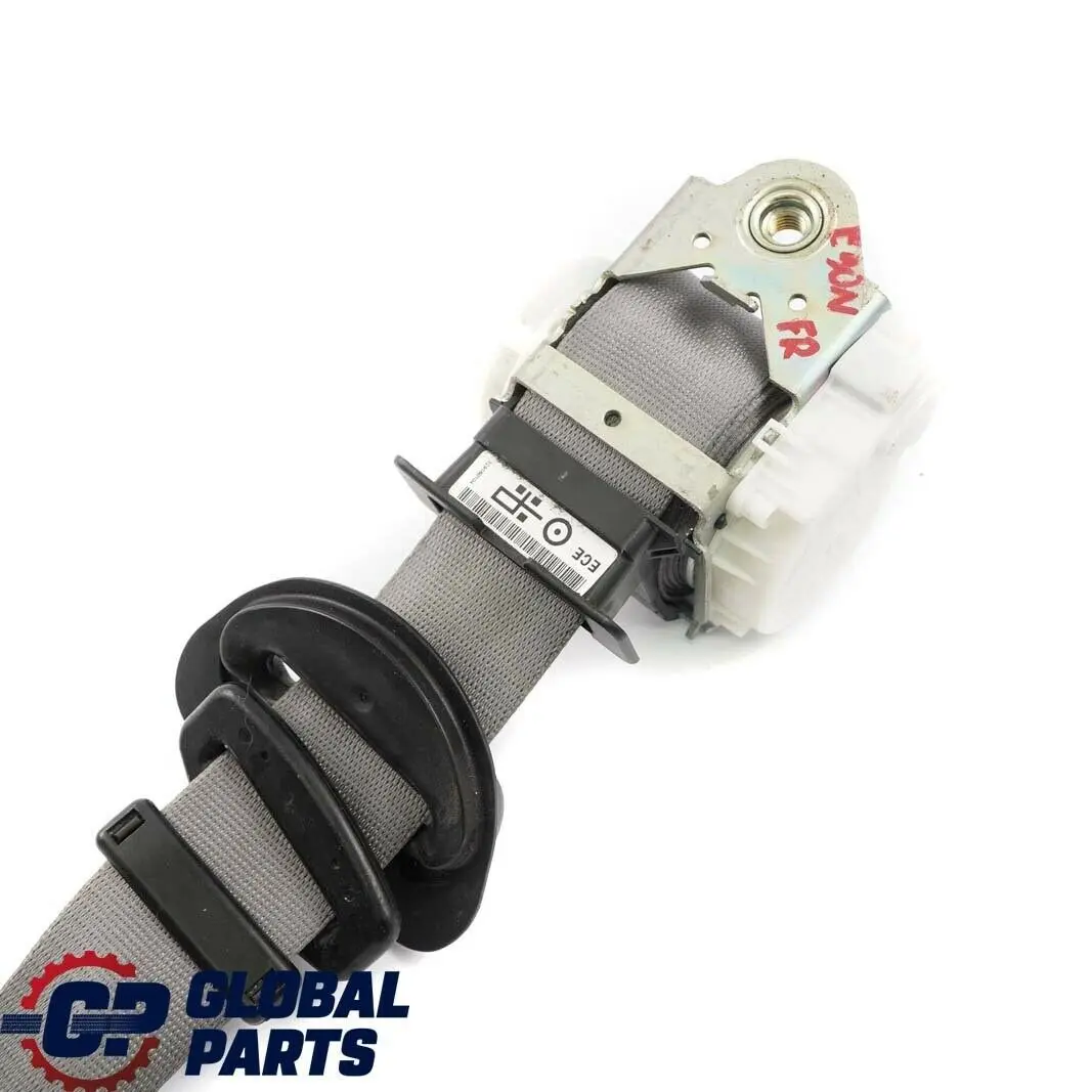BMW 3 E90 E91 LCI Cintura sicurezza superiore anteriore destra Grigio - SKU 9160104 - Numero di parte 9160104