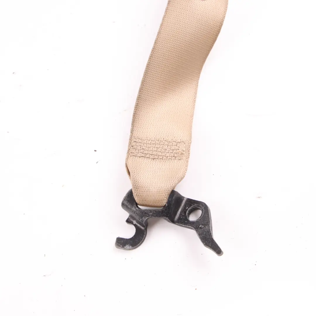 BMW 3 Series E90 E91 LCI Front Left Upper Safety Seat Belt Beige N/S - SKU 9160105 - Part number 9160105