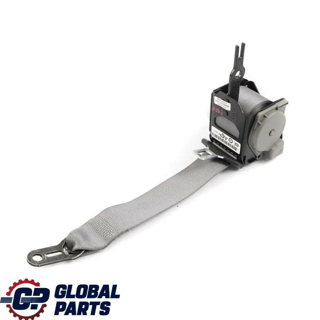 BMW E90 LCI Berlina Cinturón Asiento Superior Trasero Izquierdo Derecho Gris - SKU 9160124 - Número de pieza 9160124