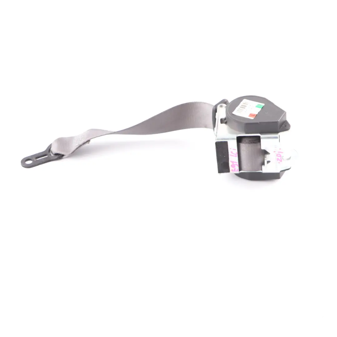 Belt Upper Rear Left Right N/O/S Seatbelt Grey to BMW E91 LCI Seat with Part number 9160129 BMW E91 LCI Seat Belt Upper Rear Left Right N/O/S Seatbelt Grey - SKU 9160129 - Part number 9160129