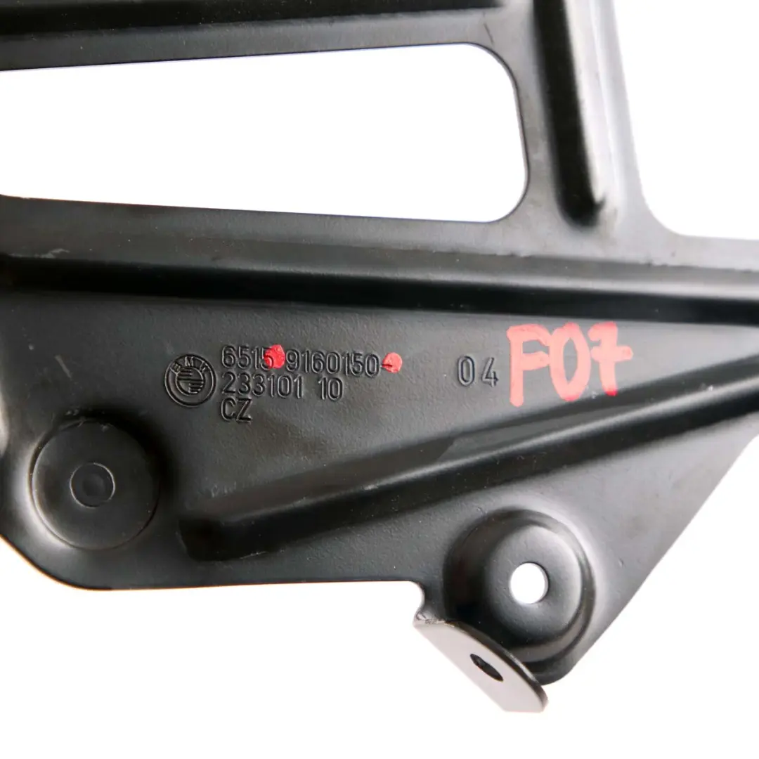 Camera System Unit Module Bracket Holder Mount Support to BMW F07 GT TV with Part number 9160150 BMW F07 GT TV Camera System Unit Module Bracket Holder Mount Support - SKU 9160150 - Part number 9160150