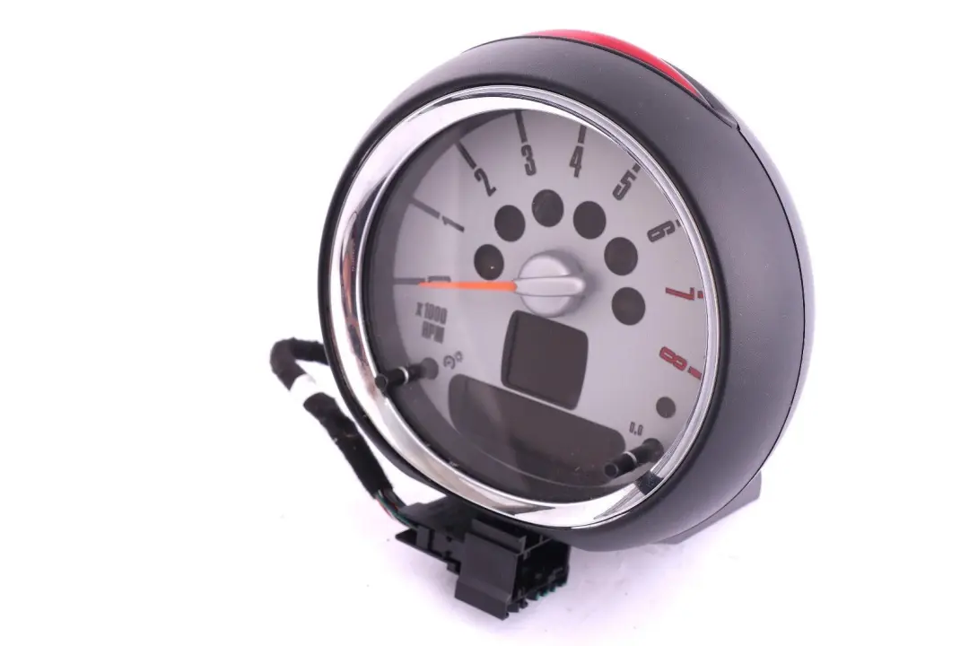 Tachometer Gauge Revolution Counter Chrome 9160224 to BMW MINI Cooper 1 R56 R57 R59 with Part number 9153407 BMW MINI Cooper 1 R56 R57 R59 Tachometer Gauge Revolution Counter Chrome 9160224 - SKU 9160224-1 - Part number 9153407