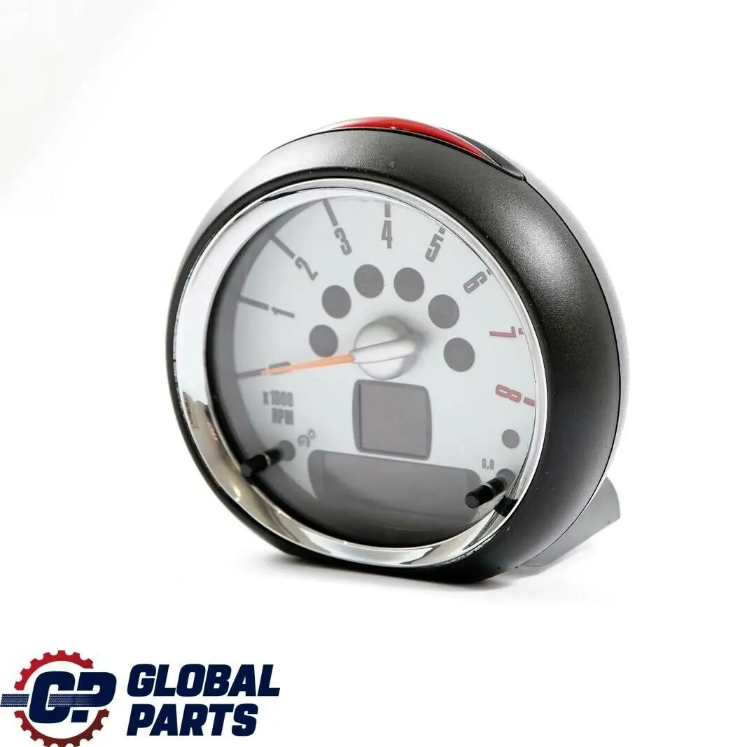 BMW MINI Cooper R56 R57 R59 Tachometer Gauge Revolution Counter Chrome - SKU 9160224 - Part number 9153407