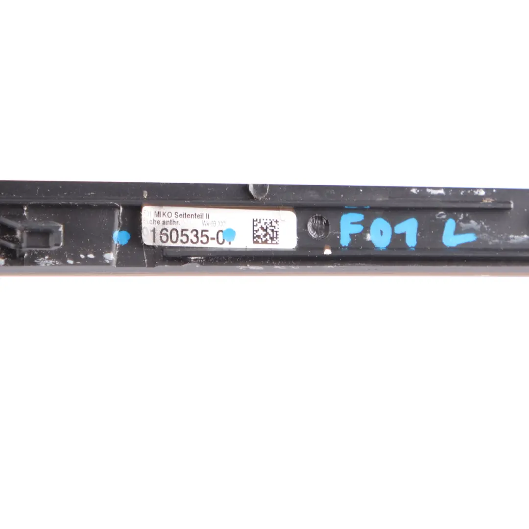  Centre Console Trim BMW F01 F02 Left N/S Cover Wood Ash Anthracite - SKU 9160535 - Part number 9160535