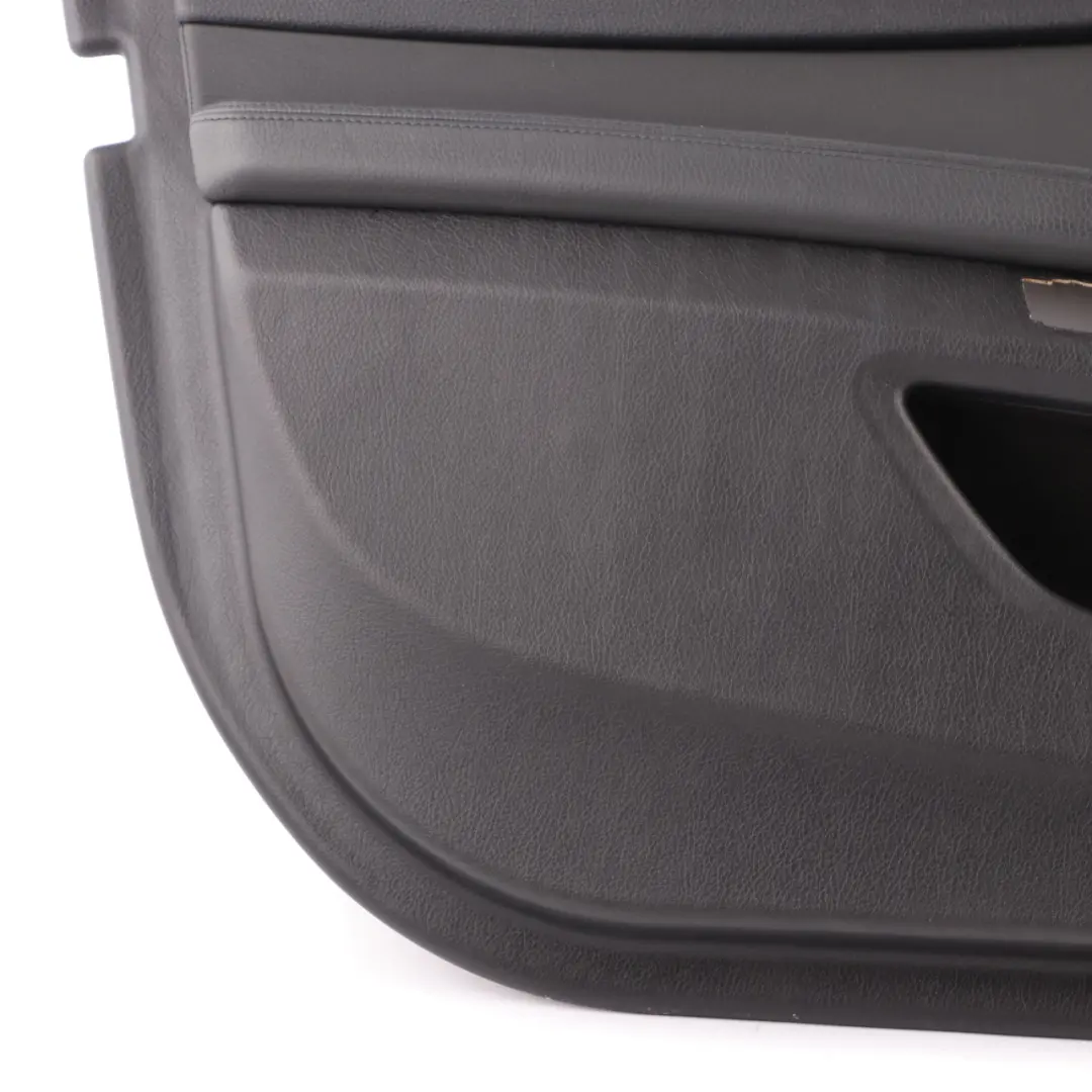  Door Card BMW F01 F02 Front Left N/S Trim Panel Cover Black Leather Dakota - SKU 9160801-1 - Part number 9160801