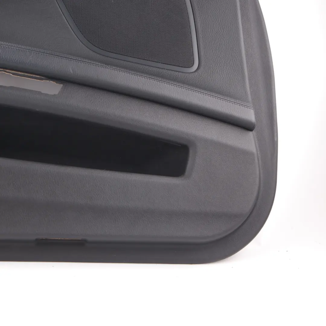  Türkarte BMW F01 F02 Front Links Verkleidung Abdeckung Schwarz Leder Dakota - SKU 9160801 - Teilenummer 9160801
