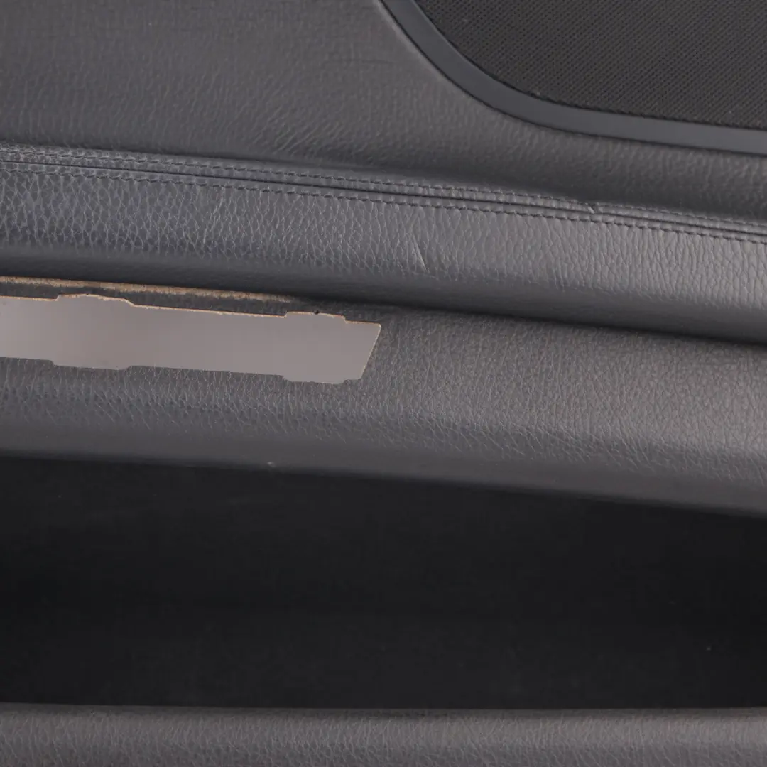  Door Card BMW F01 F02 Front Left N/S Trim Panel Cover Black Leather Dakota - SKU 9160801 - Part number 9160801