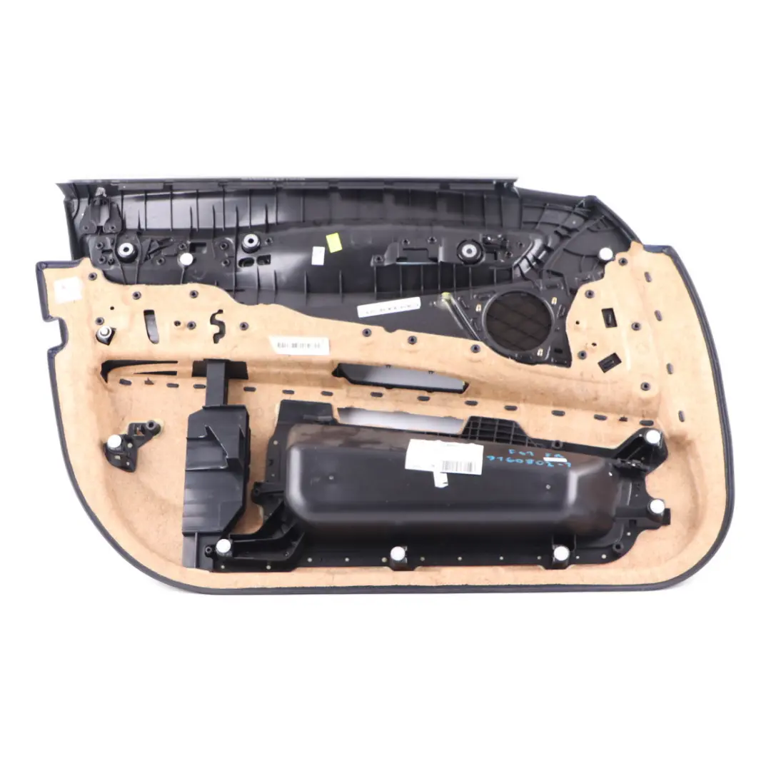  Door Card BMW F01 F02 Front Right O/S Trim Panel Cover Black Leather Dakota - SKU 9160802-1 - Part number 9160802