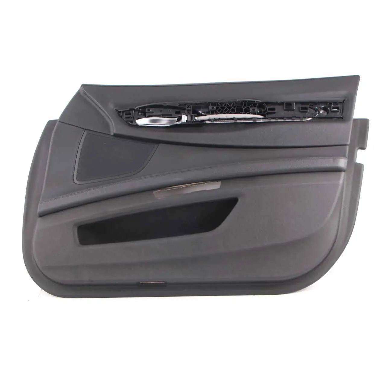 Scheda porta BMW F01 F02 anteriore destra Trim Cover nera Dakota