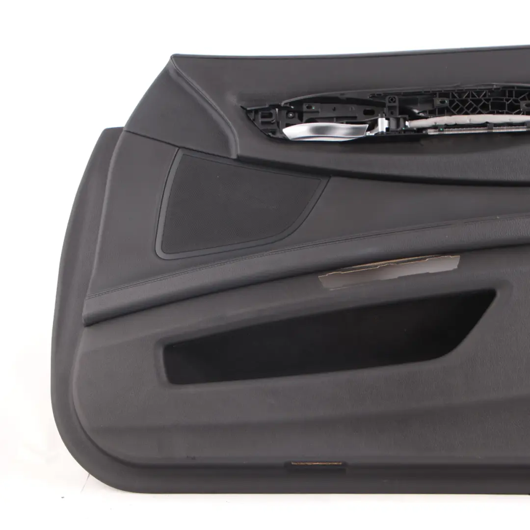  Door Card BMW F01 F02 Front Right O/S Trim Panel Cover Black Leather Dakota - SKU 9160802 - Part number 9160802