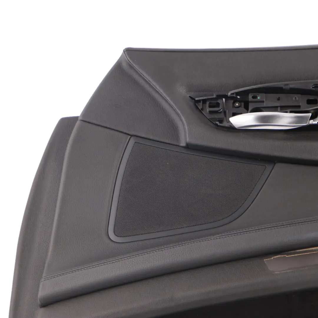 Tarjeta de Puerta BMW F01 F02 Delantera Recorte Cubierta Cuero Negro Dakota para con número de pieza 9160802 Tarjeta de Puerta BMW F01 F02 Delantera Recorte Cubierta Cuero Negro Dakota - SKU 9160802 - Número de pieza 9160802