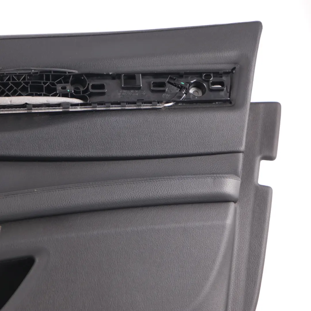 Door Card BMW F01 F02 Front Right O/S Trim Panel Cover Black Leather Dakota to with Part number 9160802 Door Card BMW F01 F02 Front Right O/S Trim Panel Cover Black Leather Dakota - SKU 9160802 - Part number 9160802