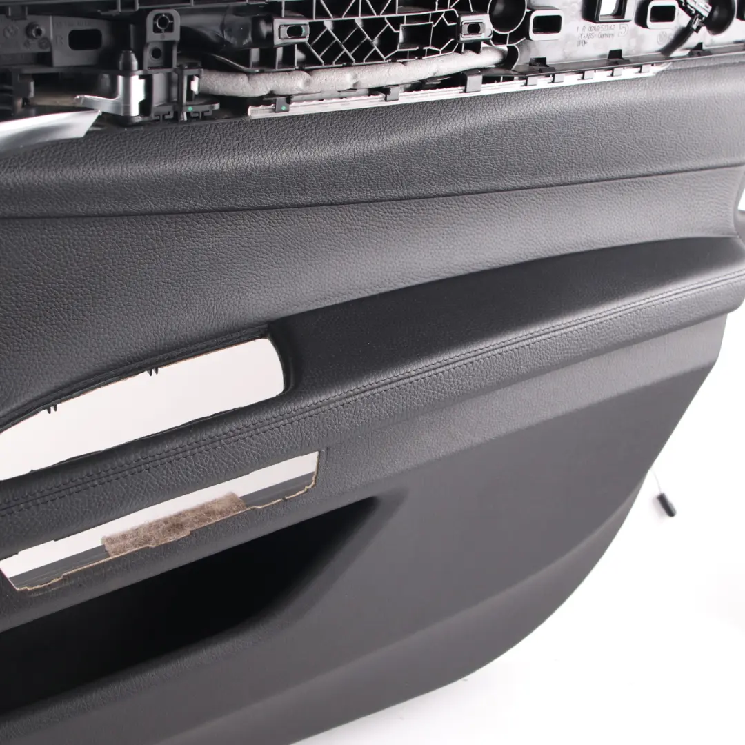 Door Card BMW F01 F02 Front Right O/S Trim Panel Cover Black Leather Dakota to with Part number 9160802 Door Card BMW F01 F02 Front Right O/S Trim Panel Cover Black Leather Dakota - SKU 9160802 - Part number 9160802