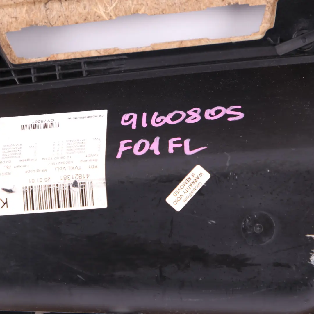 Door Card Front Left N/S Trim Panel Cover Grey Leather Dakota to BMW F01 F02 with Part number 9160805 BMW F01 F02 Door Card Front Left N/S Trim Panel Cover Grey Leather Dakota - SKU 9160805 - Part number 9160805