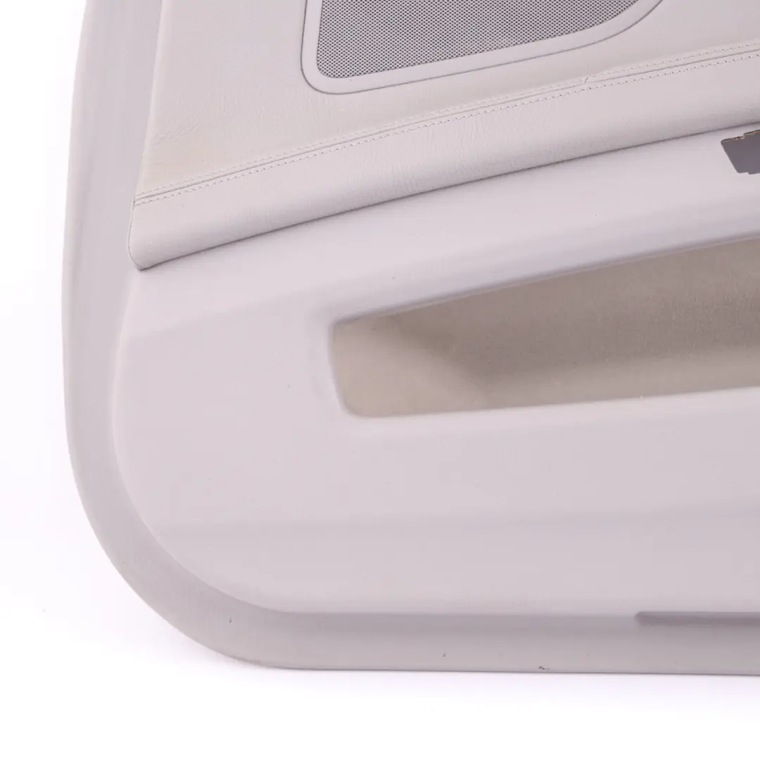 BMW F01 F02 Door Card Front Right O/S Trim Panel Cover Grey Leather Dakota - SKU 9160806 - Part number 9160806