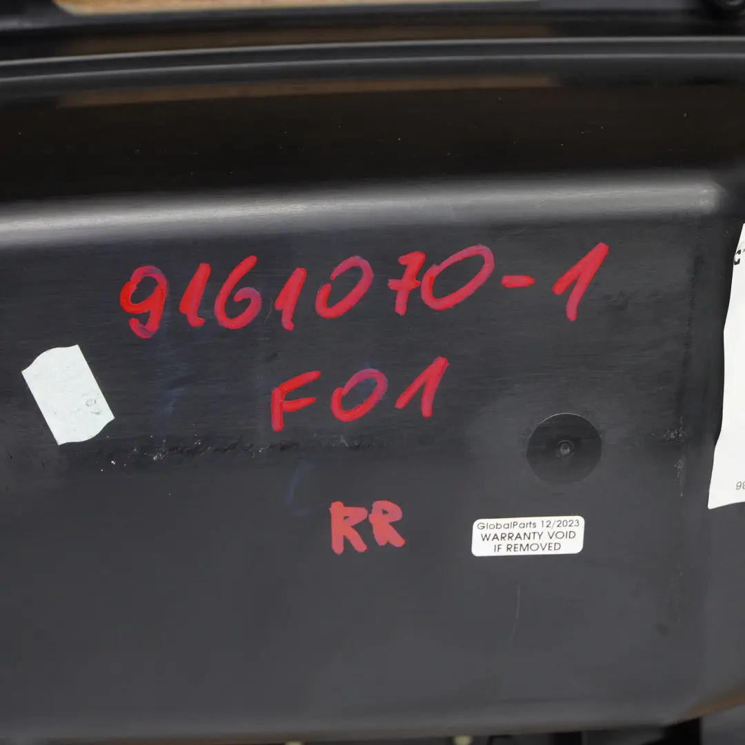  Türkarte BMW F01 F02 Hinten Rechts Trim Panel Abdeckung Schwarz Leder Dakota - SKU 9161070-1 - Teilenummer 9161070
