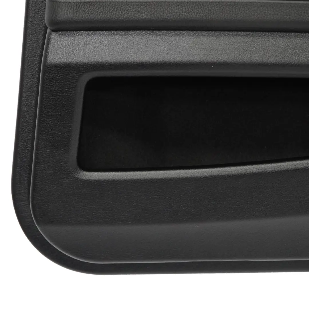  Tarjeta de Puerta BMW F01 F02 Trasera Derecha Panel Cubierta Cuero Negro Dakota - SKU 9161070-1 - Número de pieza 9161070