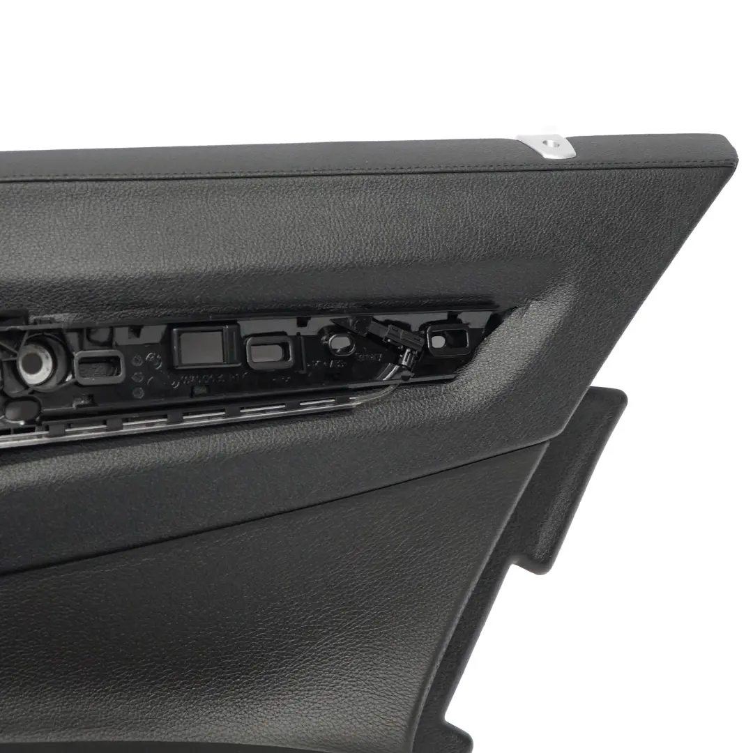 Tarjeta de Puerta BMW F01 F02 Trasera Derecha Panel Cubierta Cuero Negro Dakota para con número de pieza 9161070 Tarjeta de Puerta BMW F01 F02 Trasera Derecha Panel Cubierta Cuero Negro Dakota - SKU 9161070-1 - Número de pieza 9161070